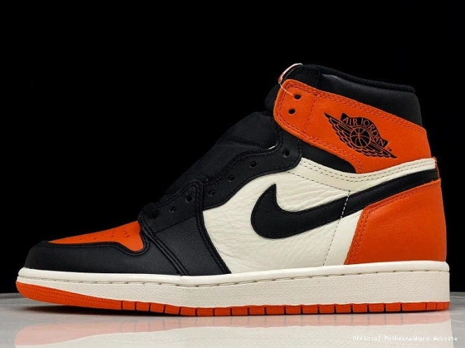 Official Maikesneakers Air High Jordan Backboard555088-005 Retro OG 1 Shattered 0812